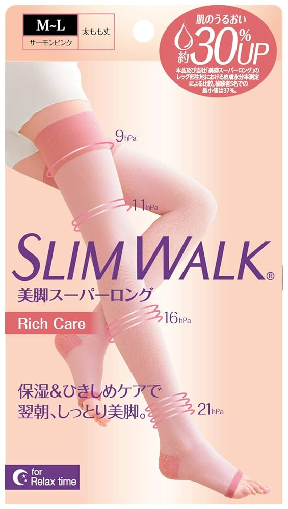 Amazon.co.jp: 着圧ソックス スリムウォーク 美脚 スーパー